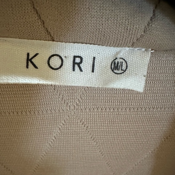 Kori Quilted Beige Coat nwot - Picture 2 of 10